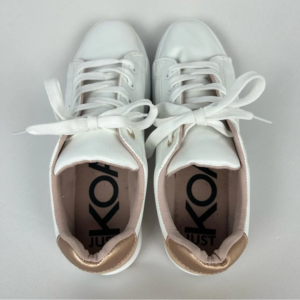 Just KOAJ white sneakers women’s size 7.5